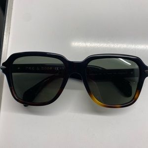 Rag and Bone Black Sunglasses